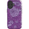 Radiant Orchid Floral iPhone 16 Plus Magsafe Impact Case